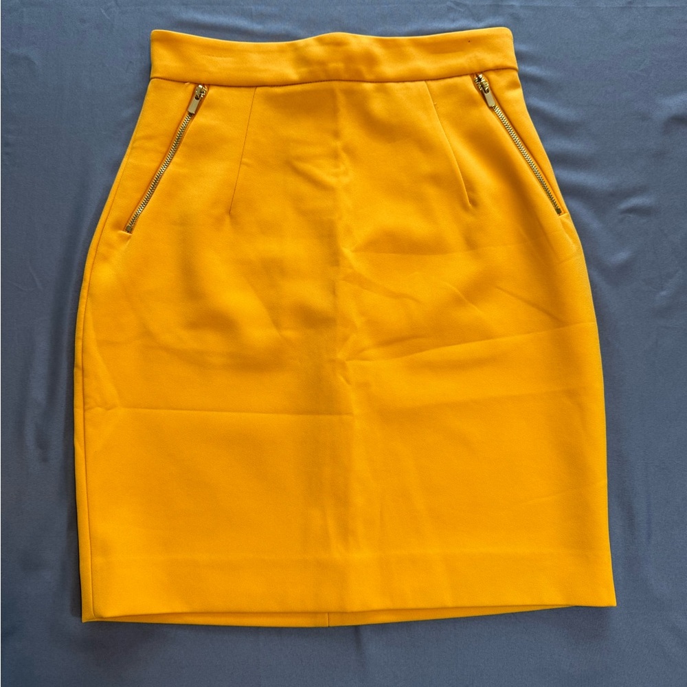 H&M Vibrant Yellow Pencil Skirt